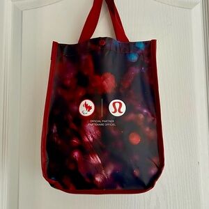 Lululemon 2024 Olympics Paris Limited Edition Canada Tote Bag Northern Lights